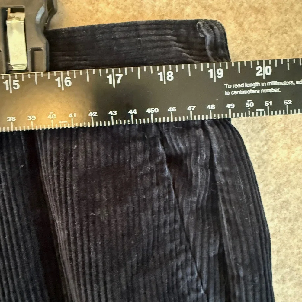 Jos. A. Bank Corduroy Pants 40x32 Navy Blue Straight Leg Cotton 1452-01080